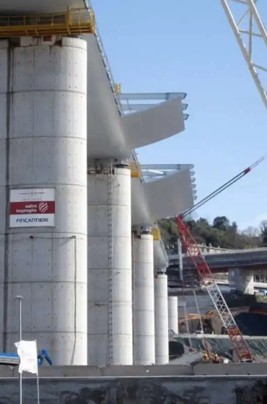 completata l'ultima pila del nuovo ponte di genova 24