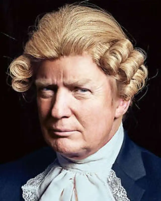 donald trump come george washington