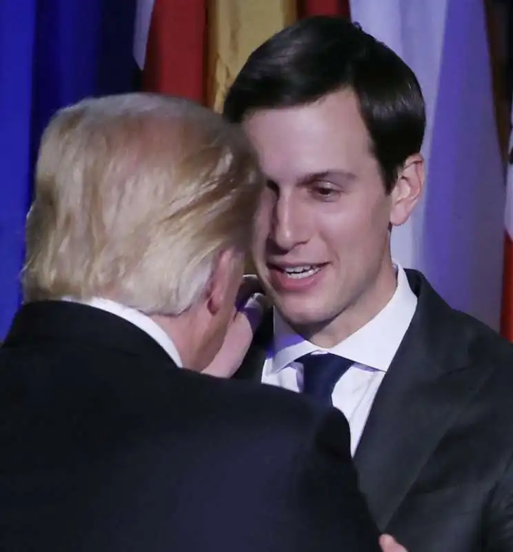 donald trump con il genero jared kushner