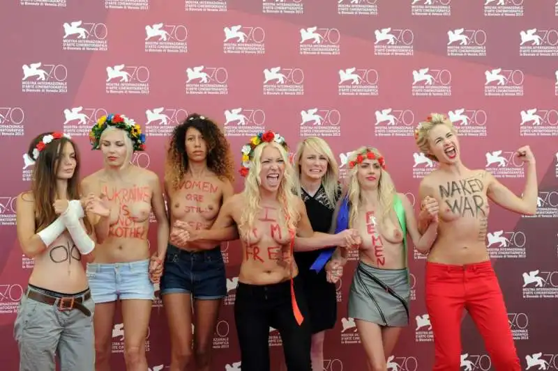 femen al photocall del film ukraine is not a brothel   festival del cinema di venezia   2013 8