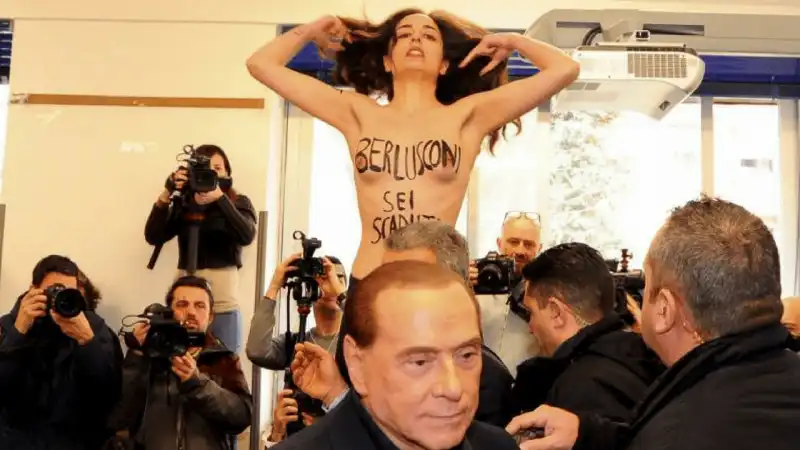 femen  berlusconi