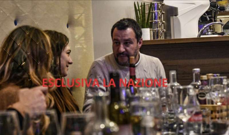 francesca verdini e matteo salvini a firenze 1