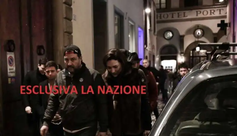 francesca verdini e matteo salvini a firenze 4