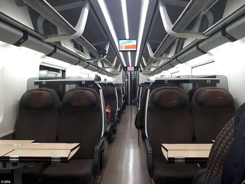 frecciarossa vuoto a milano