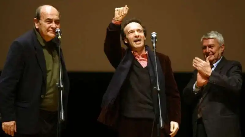 GIUSEPPE BERTOLUCCI ROBERTO BENIGNI GIANNI MINERVINI