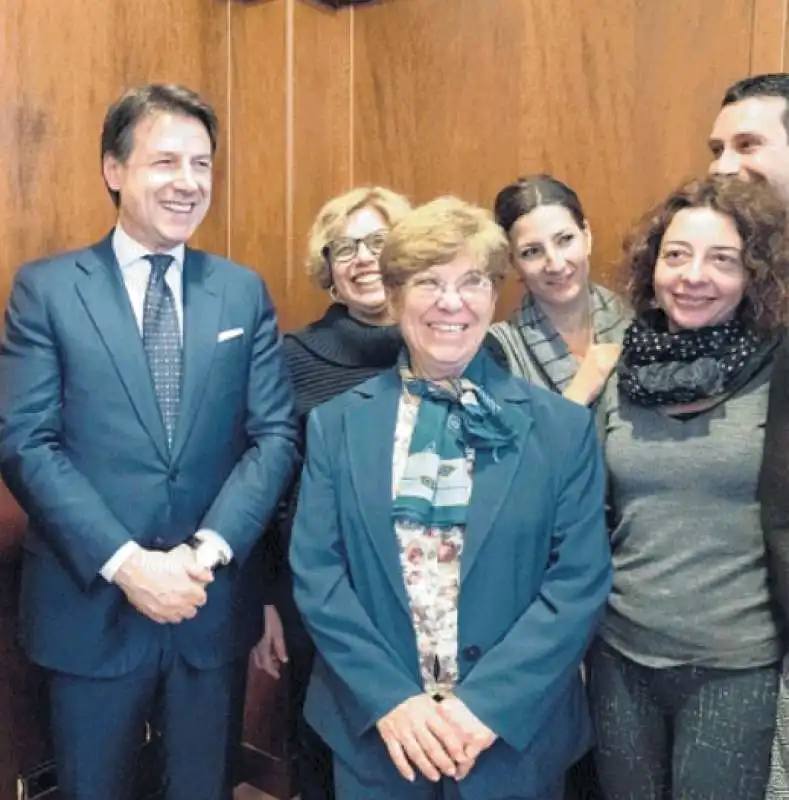 GIUSEPPE CONTE IN VISITA ALLO SPALLANZANI