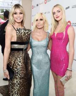 heidi klum, donatella versace e chiara ferragni