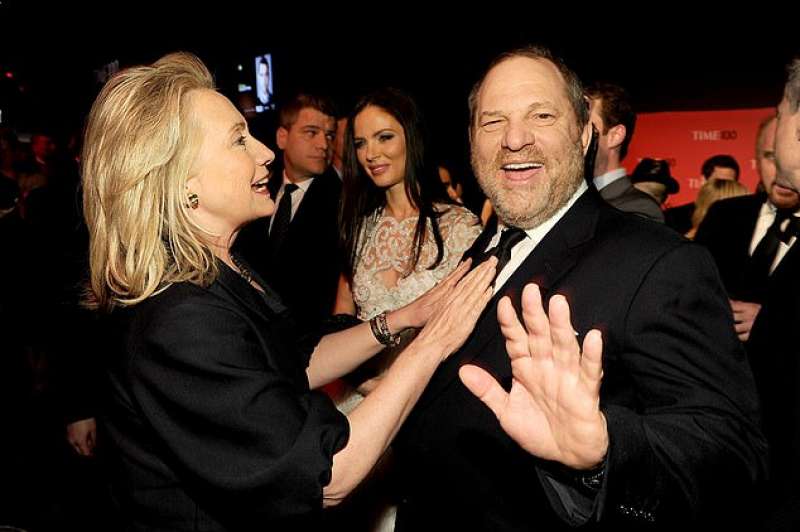 hillary clinton e harvey weinstein