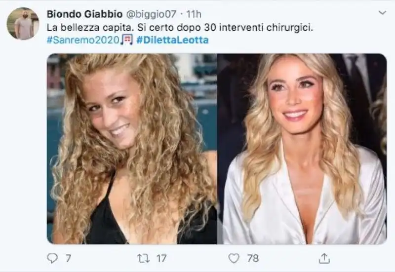 i tweet su diletta leotta 7