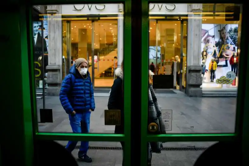 il centro di milano durante l'emergenza coronavirus 2