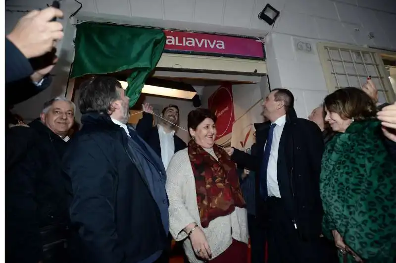 inaugurazione sede italia viva in via dei cappellari 12