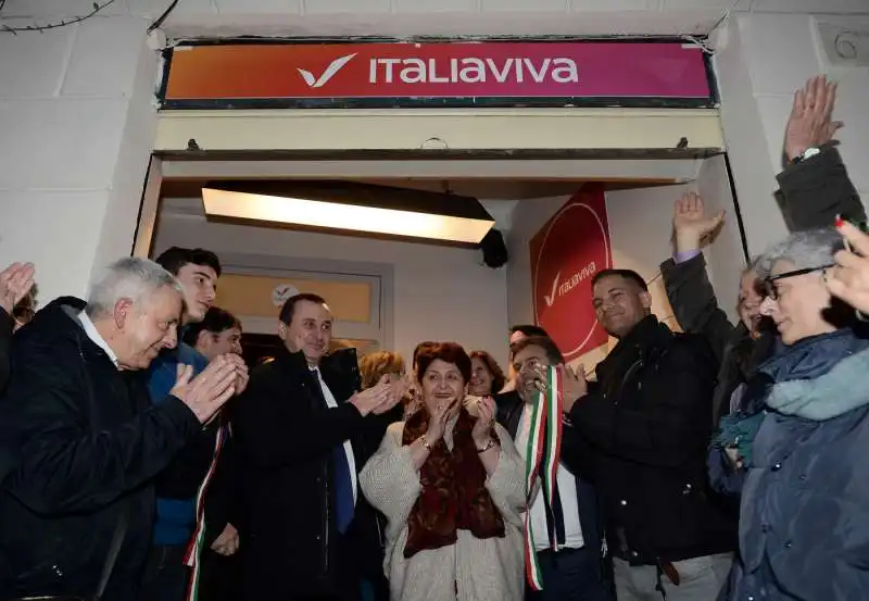 inaugurazione sede italia viva in via dei cappellari 5