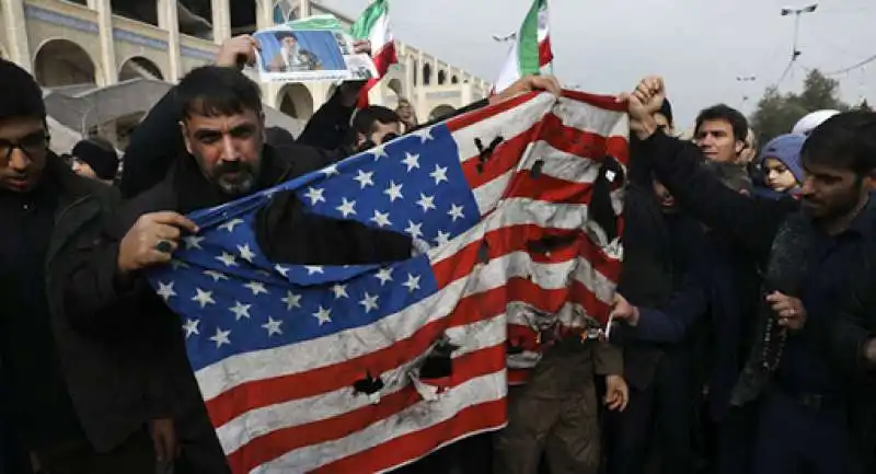 IRAN - PROTESTE DI PIAZZA CONTRO GLI STATI UNITI