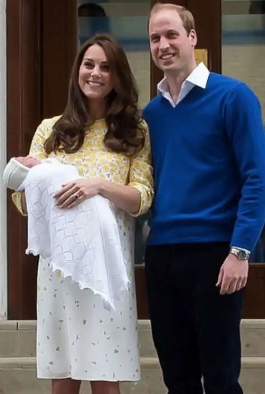 kate middleton, william e charlotte