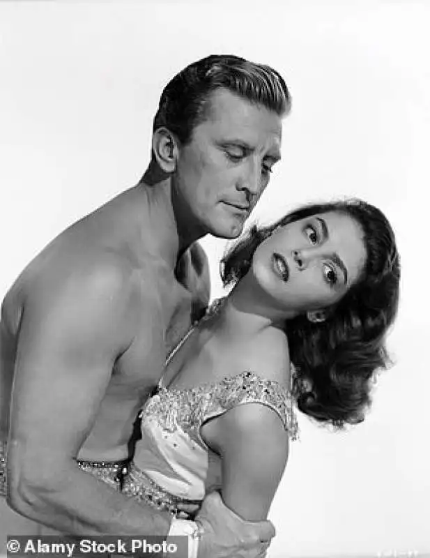 kirk douglas con pier angeli   storia di tre amori   1953