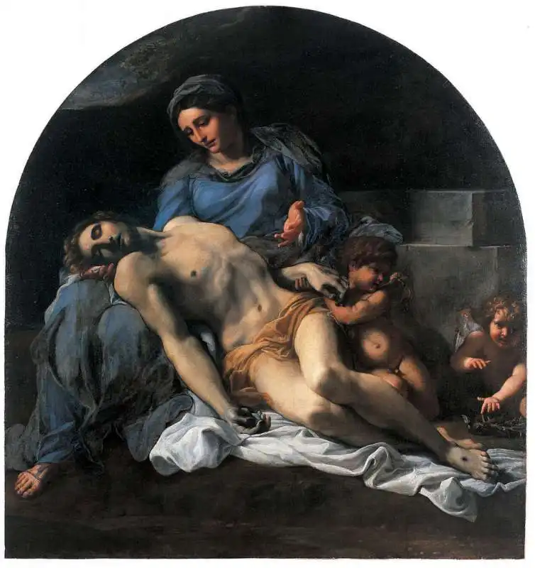 la pieta' di annibale carracci