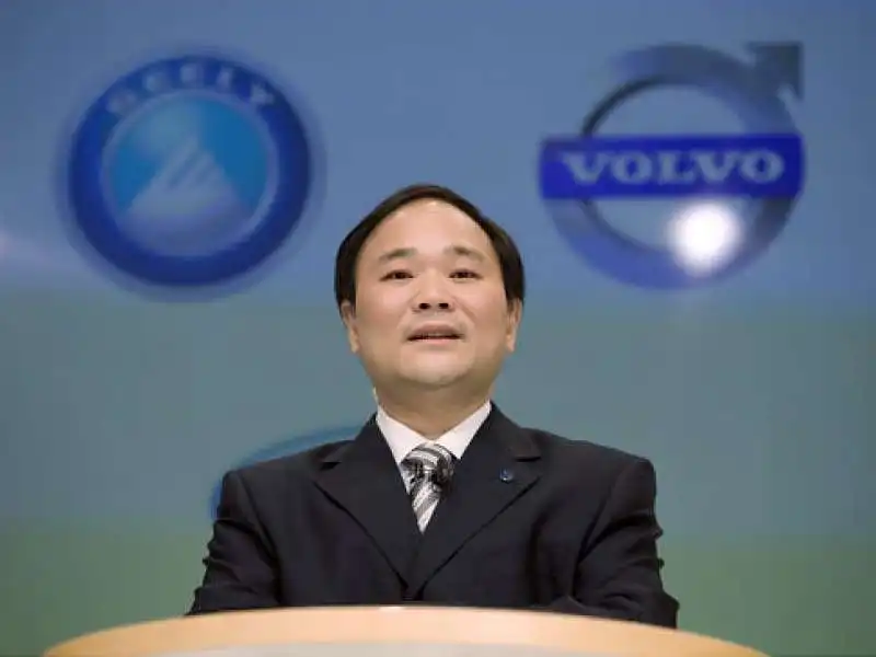 li shufu geely volvo