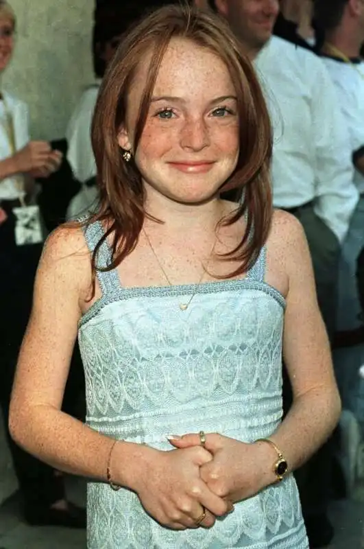 lindsay lohan da bambina