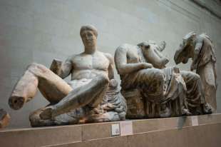 marmi del partenone al british museum