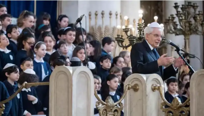 mattarella sinagoga roma