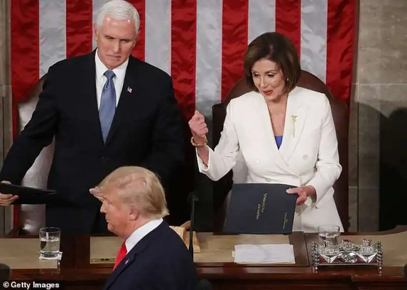 mike pence donald trump nancy pelosi