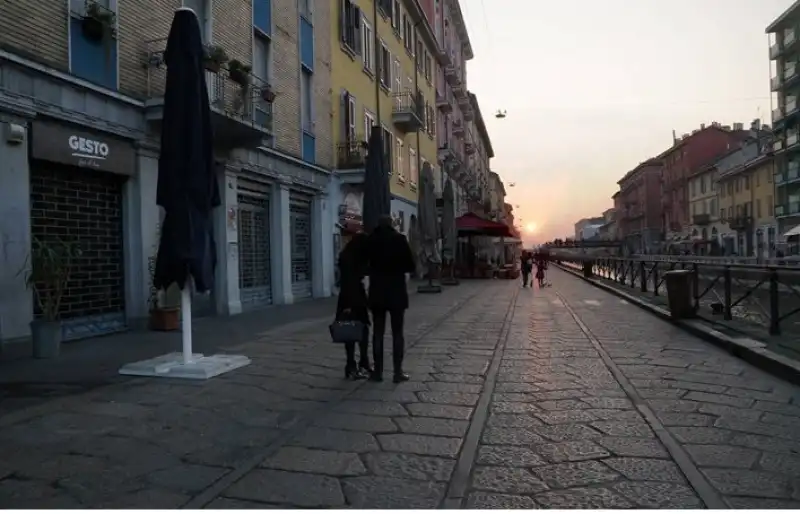 milano al tempo del coronavirus