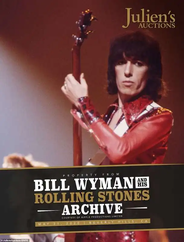 oggetti di bill wyman all'asta 9