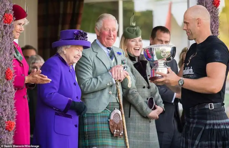 peter, autumn phillips carlo elisabetta e camilla 