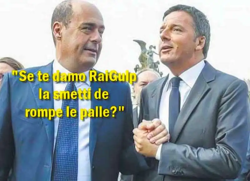 Zingaretti Renzi