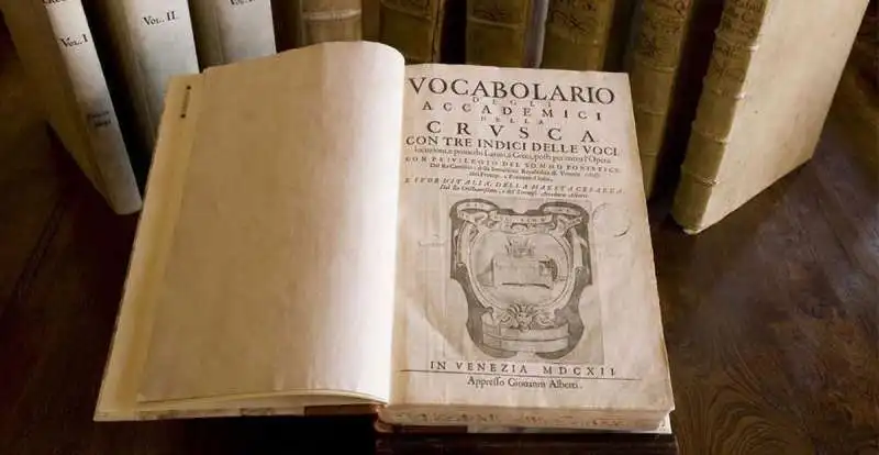 ACCADEMIA DELLA CRUSCA - VOCABOLARIO 