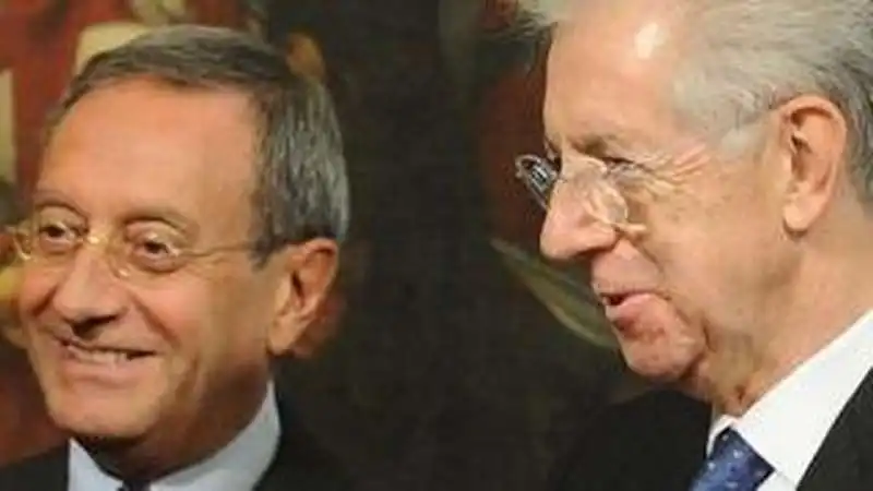 antonio catricala mario monti