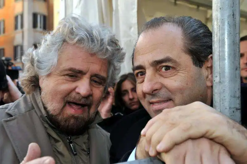 beppe grillo antonio di pietro 