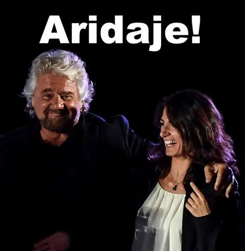 BEPPE GRILLO VIRGINIA RAGGI