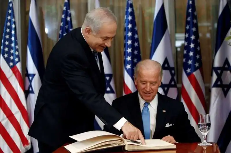 bibi netanyahu  joe biden 