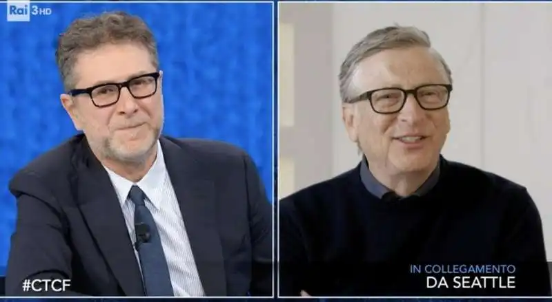 bill gates che tempo che fa 1