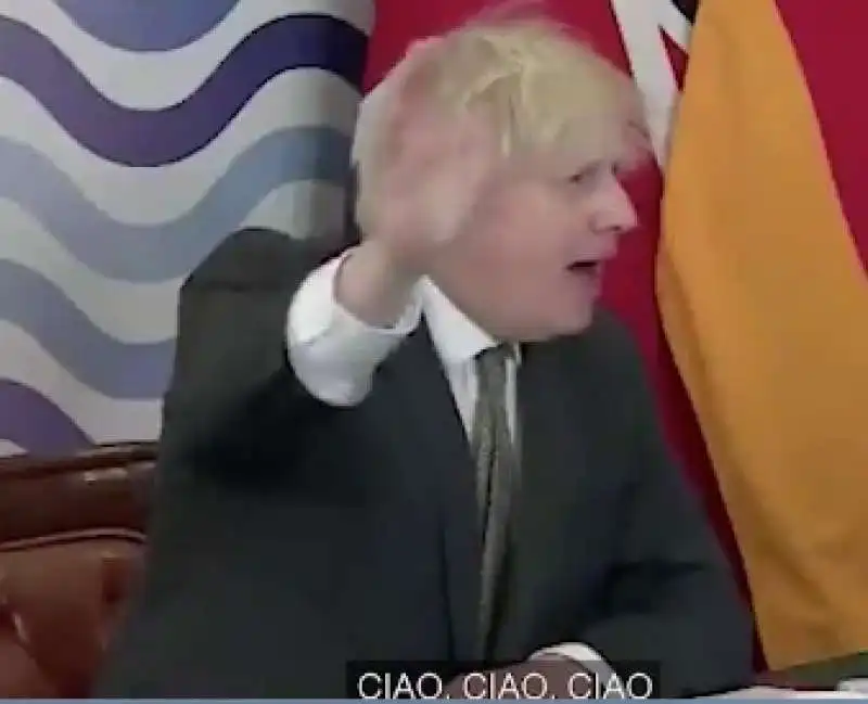 boris johnson mette a tacere angela merkel al g7 2