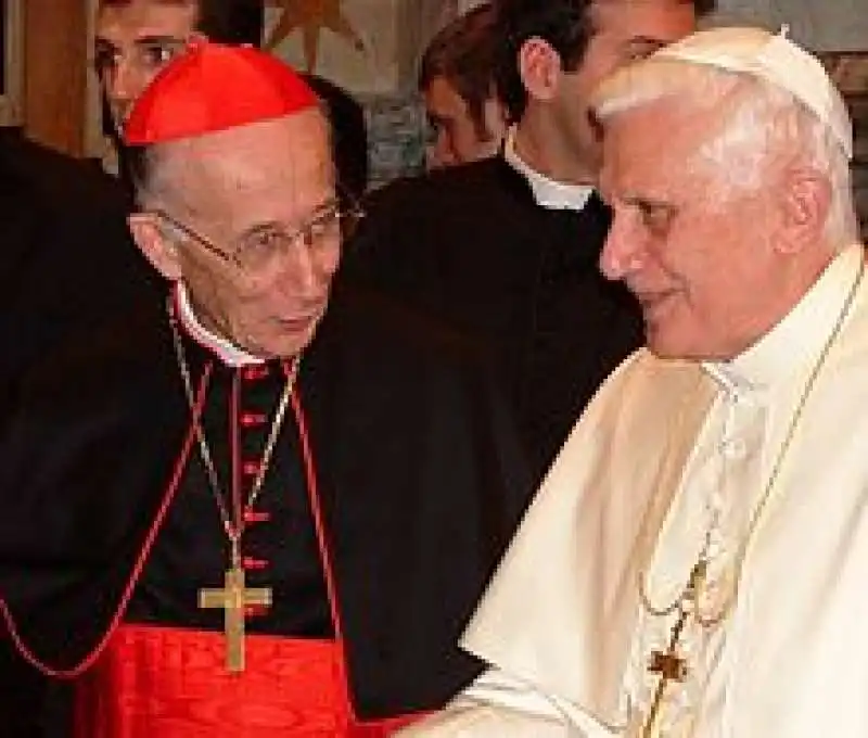 CAMILLO RUINI PAPA RATZINGER