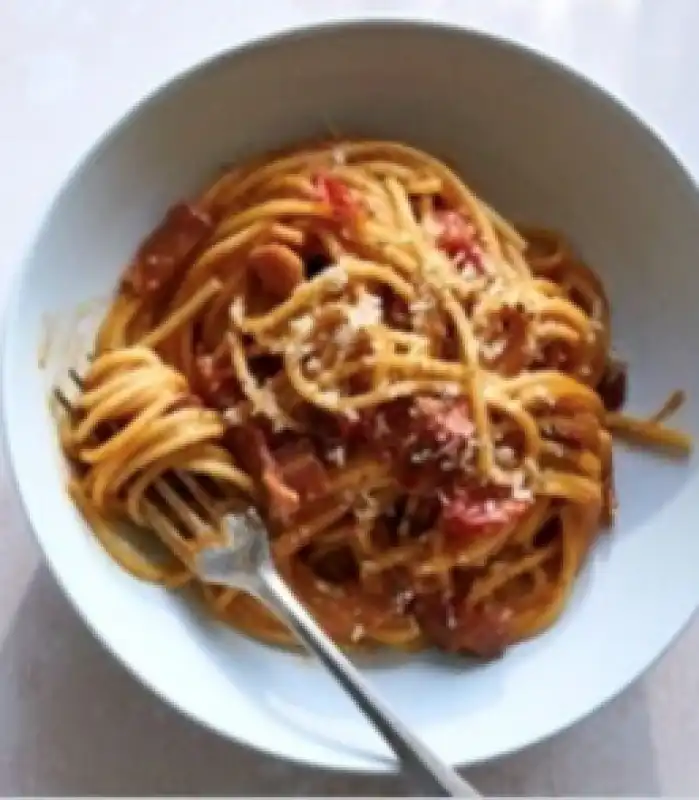 carbonara al pomodoro