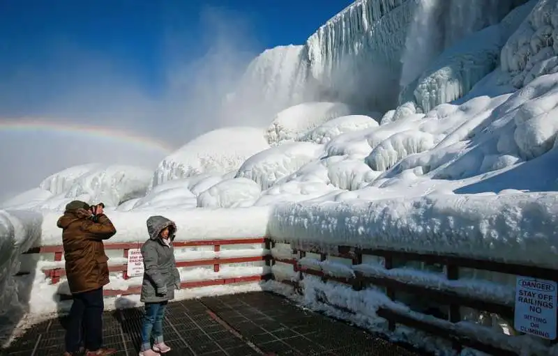 cascate del niagara ghiacciate 8