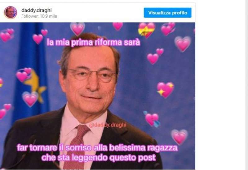 daddy draghi instagram