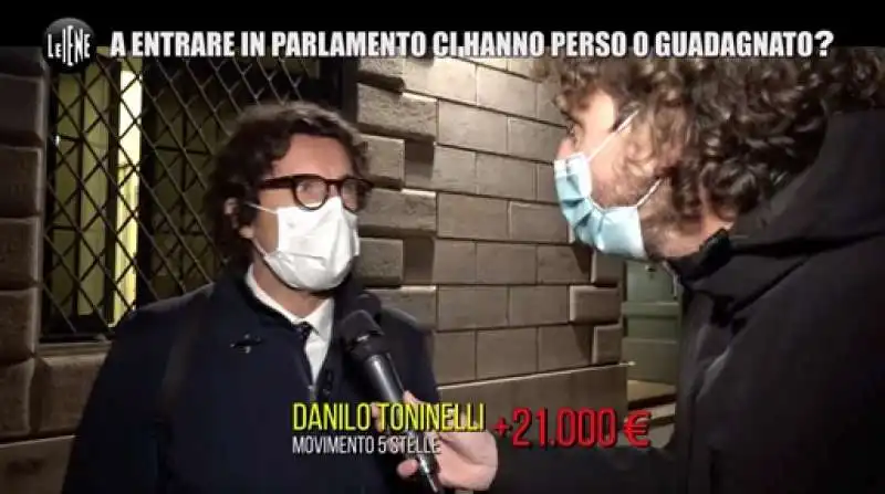 danilo toninelli   redditometro dei politici   le iene