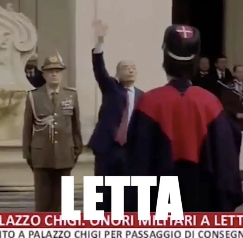 enrico letta lascia palazzo chigi tra gli applausi