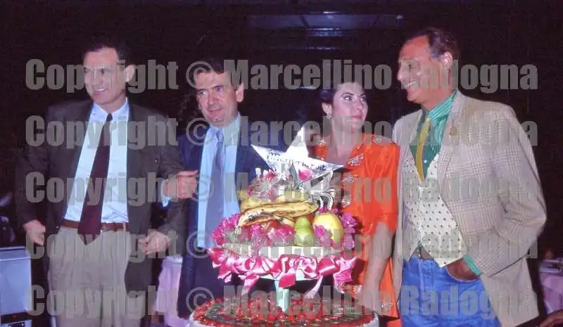 ENZO PORCELLI MARIO MAFFUCCI MARISA LAURITO  RENZO ARBORE