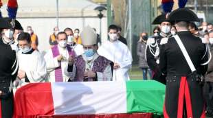 funerale di luca attanasio a limbiate