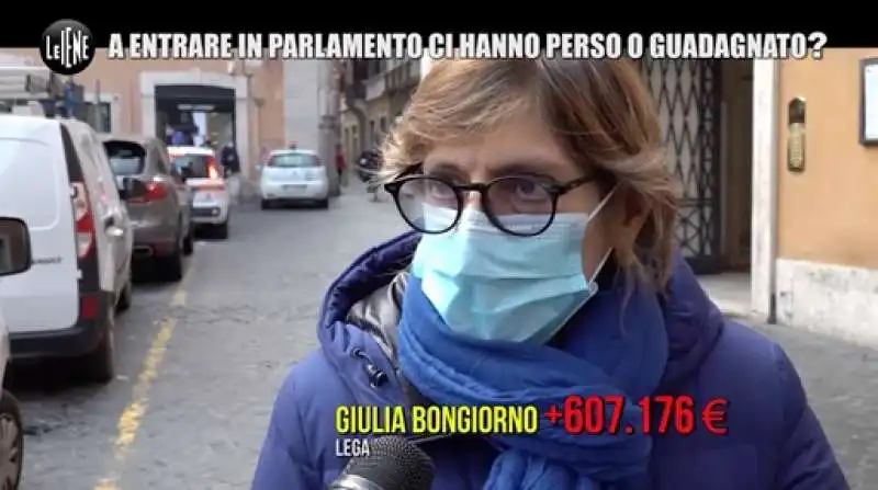 giulia bongiorno   redditometro dei politici   le iene