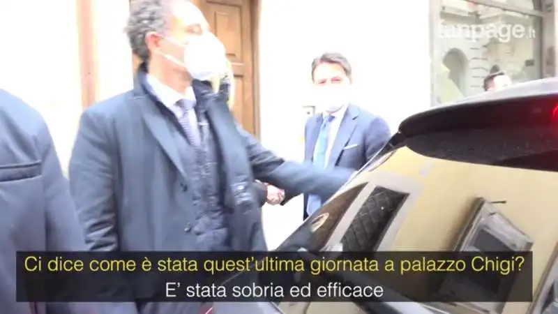 GIUSEPPE CONTE LASCIA PALAZZO CHIGI