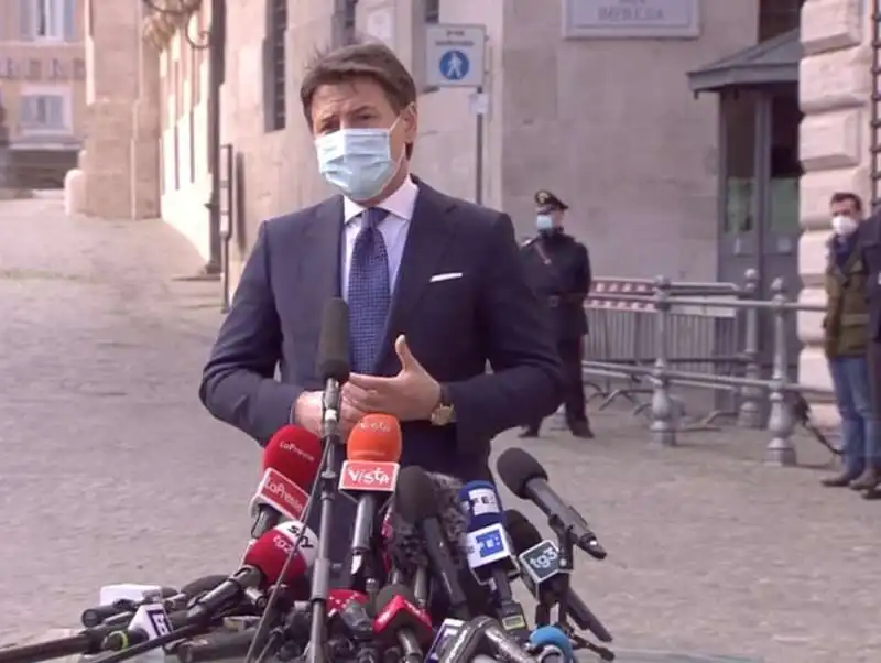 GIUSEPPE CONTE - ULTIMO DISCORSO DA PRESIDENTE DEL CONSIGLIO