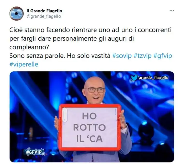 grande fratello vip 9