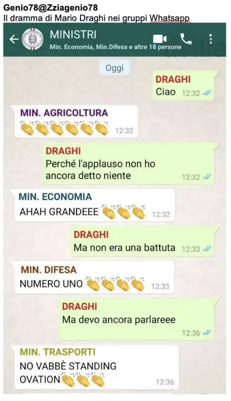 il tweet sul discorso di draghi 6