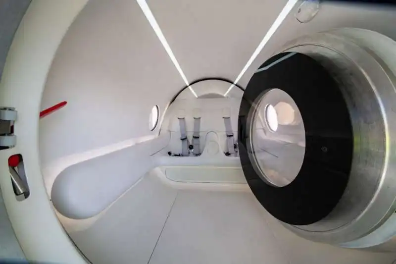 interno di hyperloop 